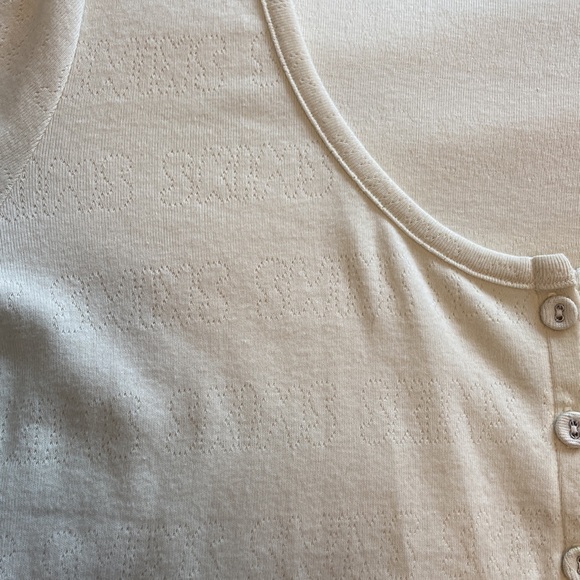 Skims logo pointelle long sleeve - Picture 2 of 4